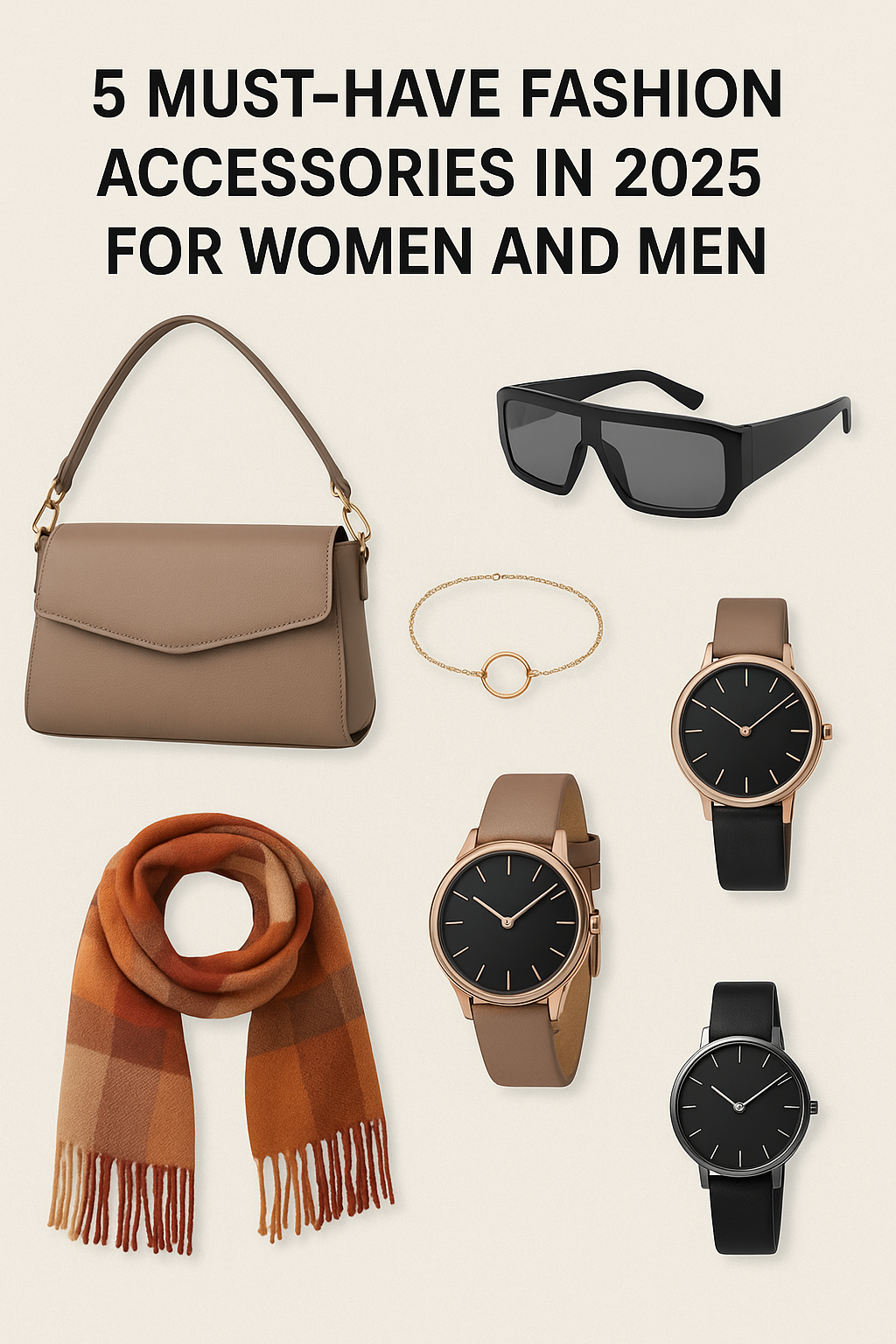 Must-Have Fashion Accessories in 2025 for Women and Men